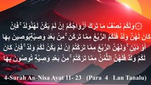 |Surah An-Nisa|Al Nisa Surah|surah nisa| Ayat |11-23 by Syed Saleem|