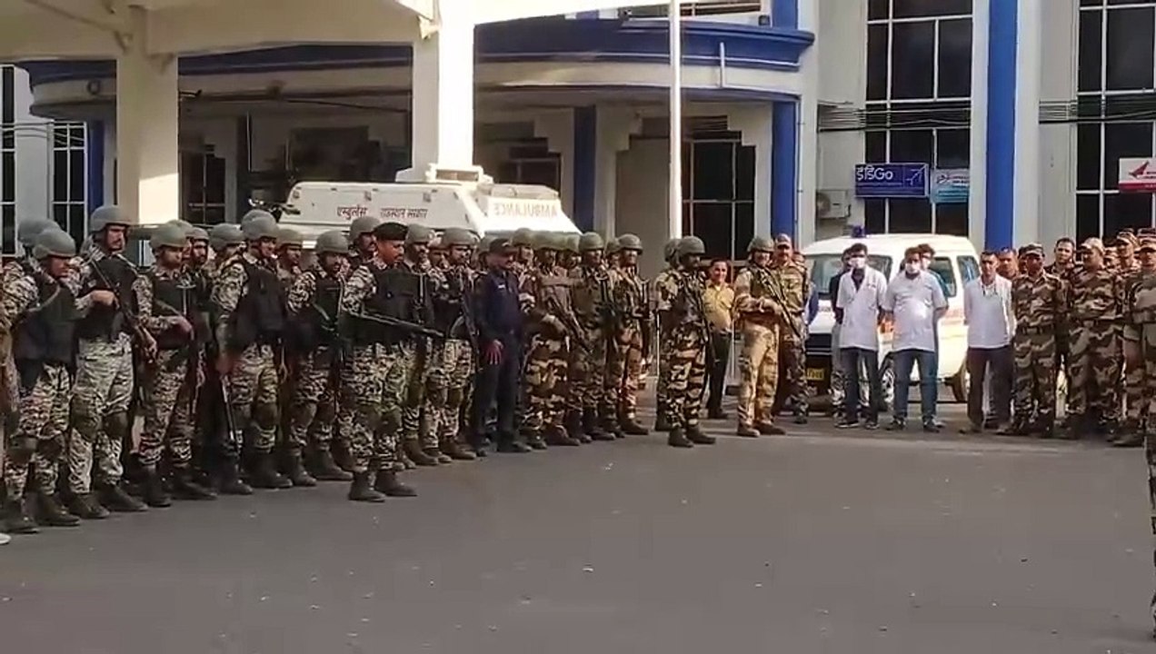 हवाई अड्डे पर आतंकी हमले की सूचना से हड़कम्प