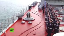 Putin supervisa lanzamiento de misil hipersónico Kinzhal durante ejercicios navales en el Mar Negro
