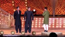 The fun banter between SRK, Salman and Aamir Khan at the pre wedding celebration of Anant Ambani