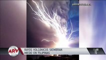 Volcán Taal: Rayos volcánicos iluminan el cielo y siembran terror en Filipinas ¿