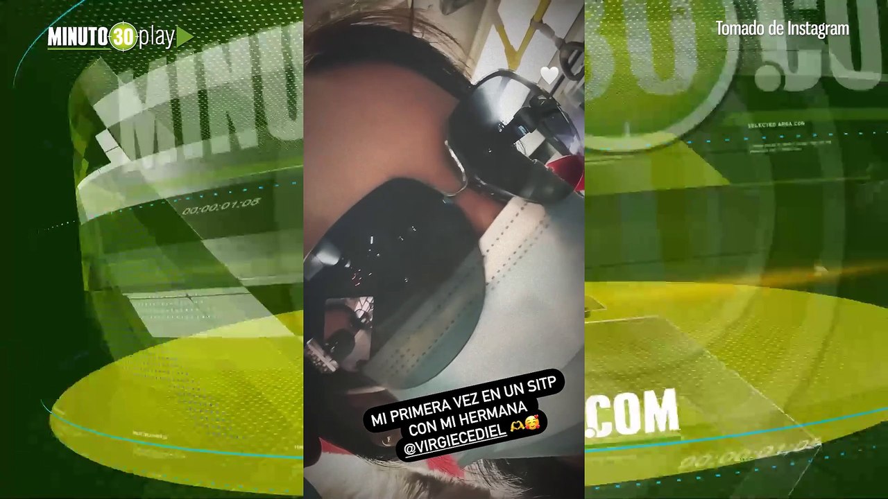 Jessica Cediel montó por primera vez en Sitp en plena hora pico y quedó sorprendida