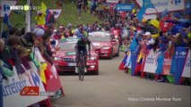 Movistar Team le rindió un emotivo homenaje al pedalista Nairo Quintana
