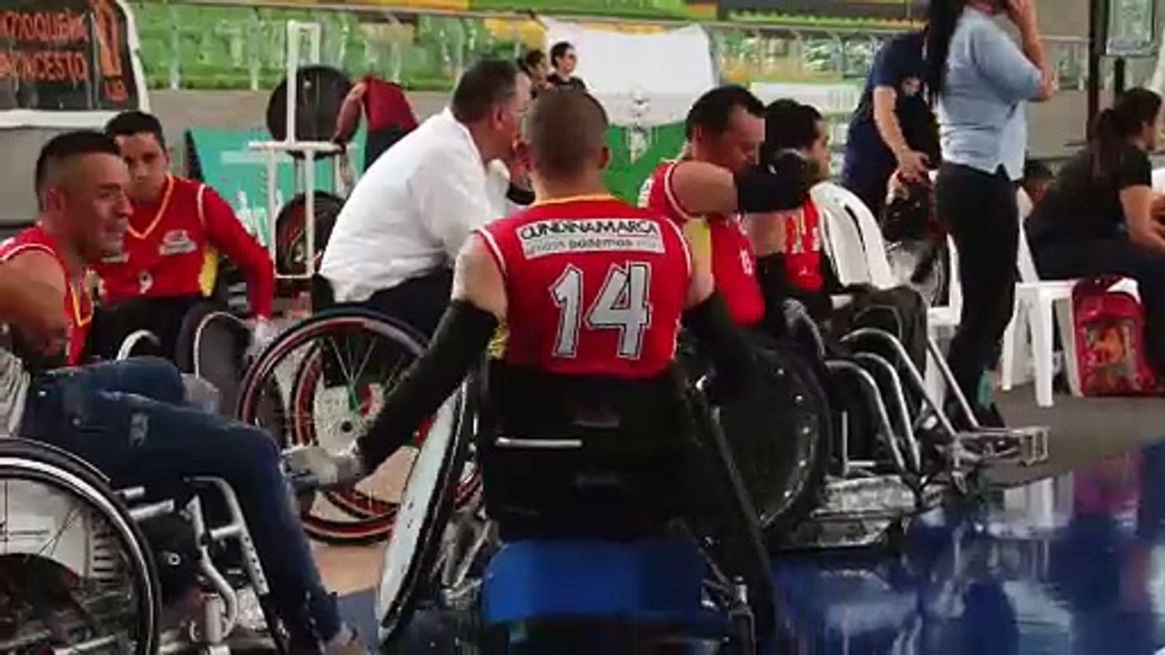 26-05-18  Exponentes de rugby en silla ruedas se dieron cita en Medellin