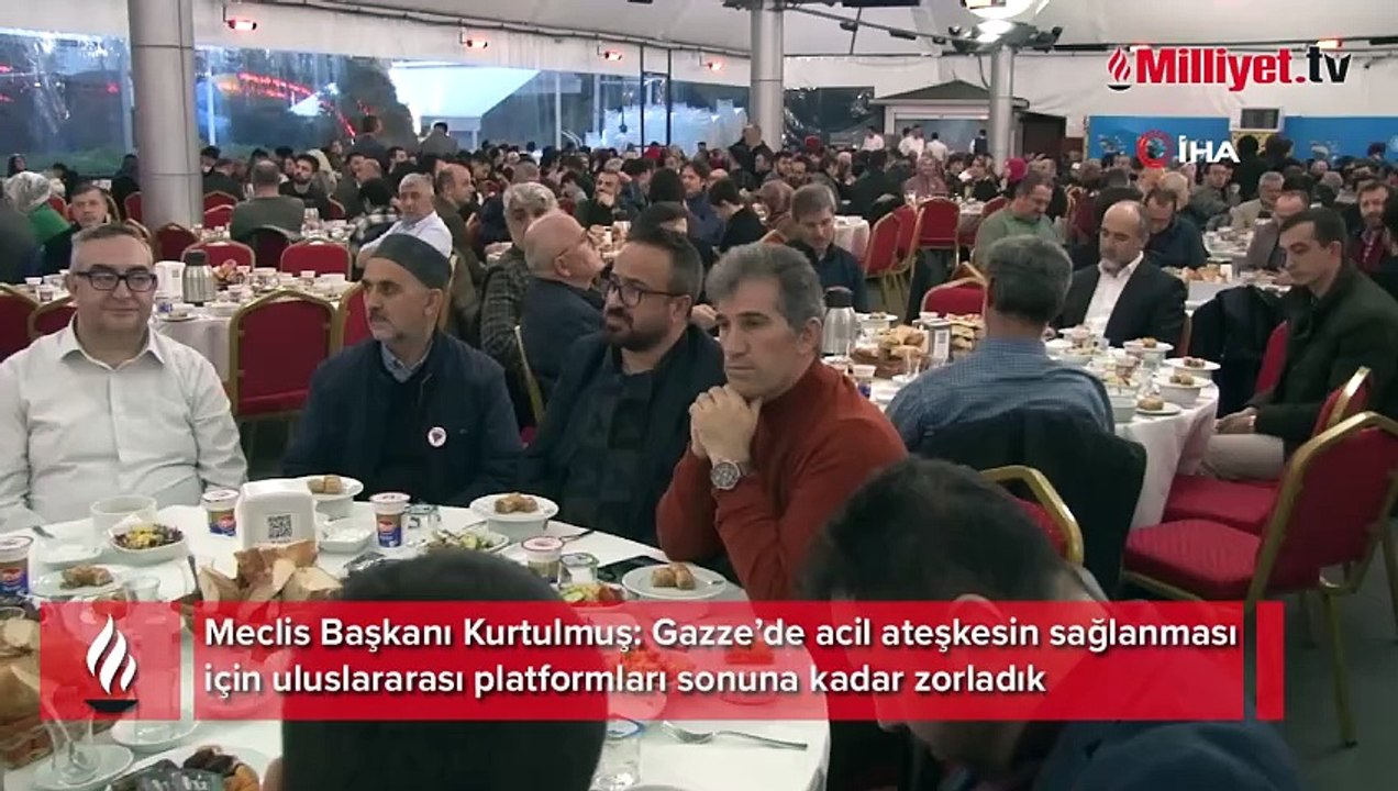 Meclis Başkanı Kurtulmuş: Gazze’de acil ateşkesin sağlanması için uluslararası platformları sonuna kadar zorladık