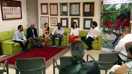 27-07-18 Campesinos desmovilizados soldados y policias conformaron equipo de futbol