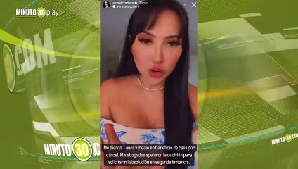 Aida Victoria afirma que fue un milagro su condena de siete años y cinco meses