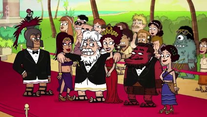 50 nuances de Grecs - Tapisserie rouge