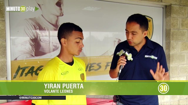 18-01-19 Yiran Puerta, con “mucha ambición y ganas de aportarle a Leones”