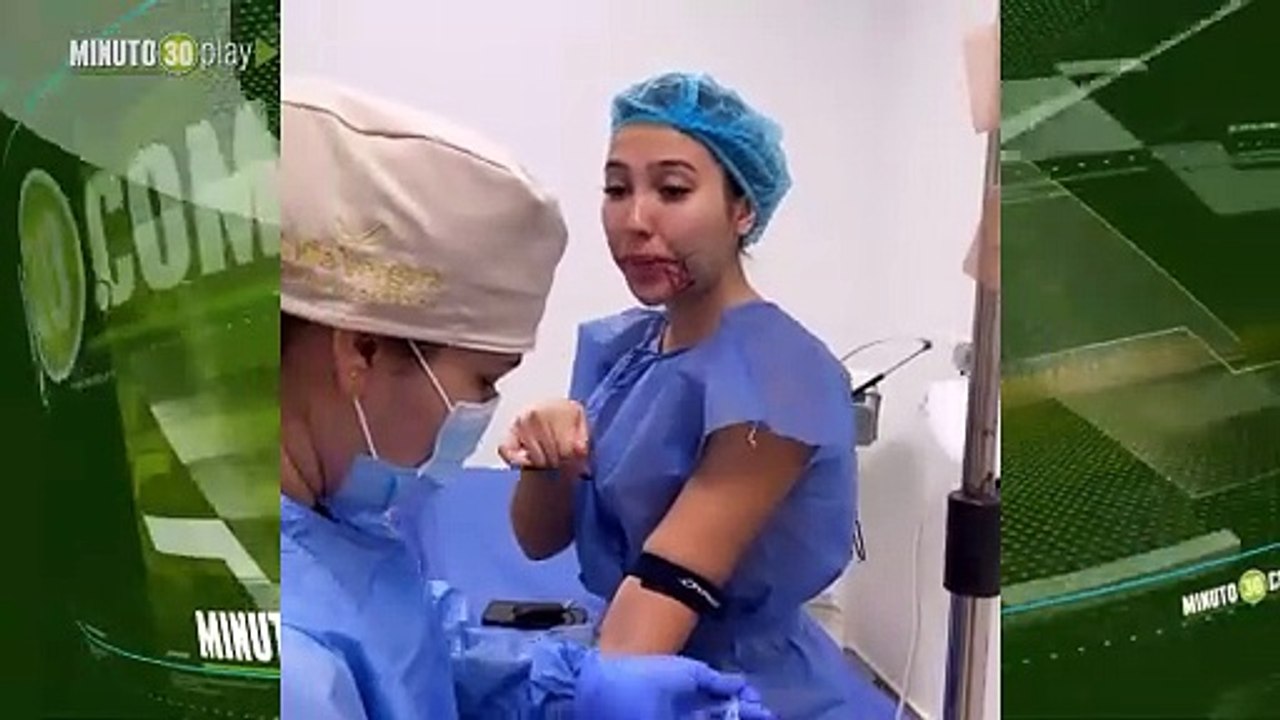 Aida Victoria se hizo un retoquito en su cara y se burla de ella misma te quieres reír un rato