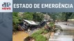 Temporal causa mortes e destruição em Petrópolis, no Rio de Janeiro