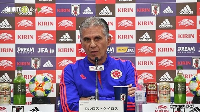 21-03-19 No hay partidos amistosos, sentenció Carlos Queiroz previo al partido con Japón