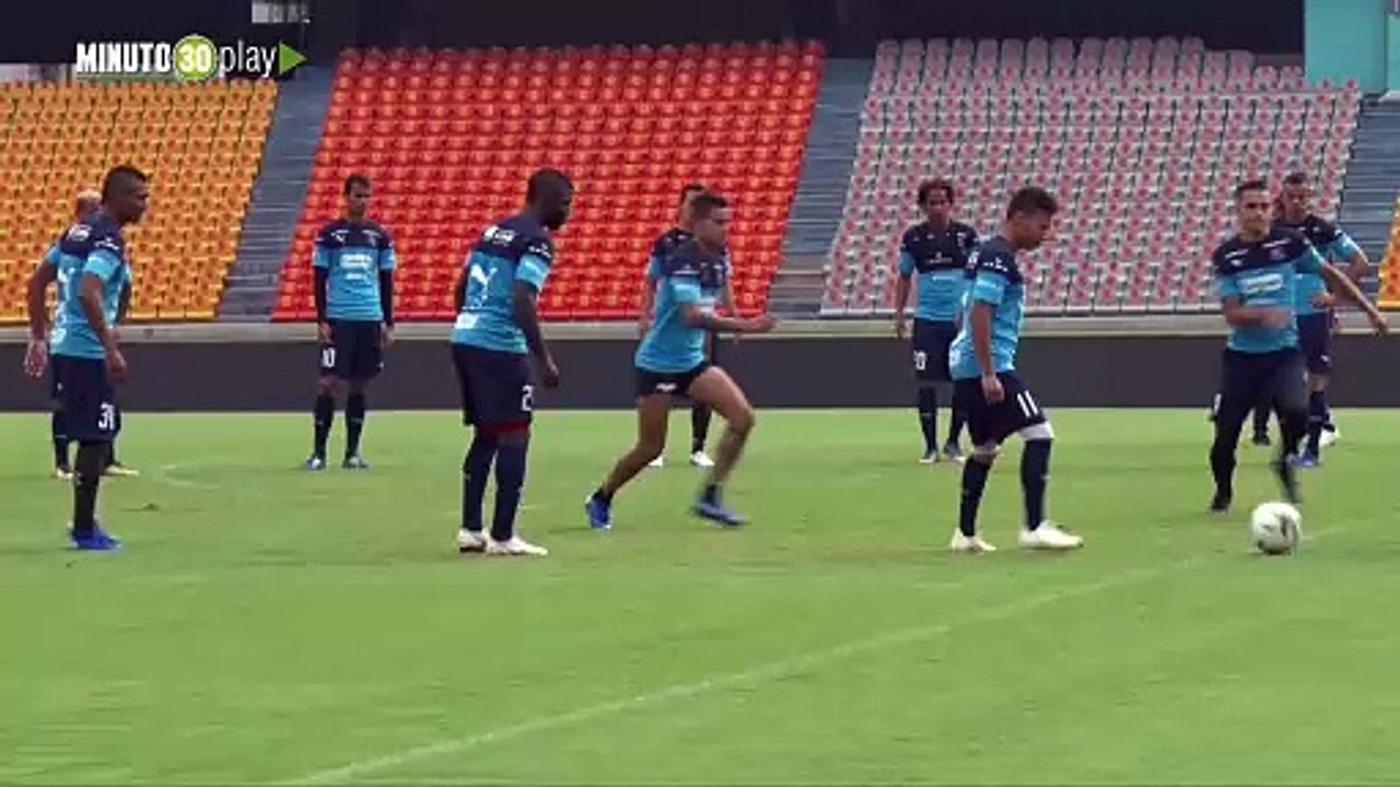 22-04-19 Elivis Perlaza espera sacar de nuevo frutos en los tiros libres, en el clásico antioqueño