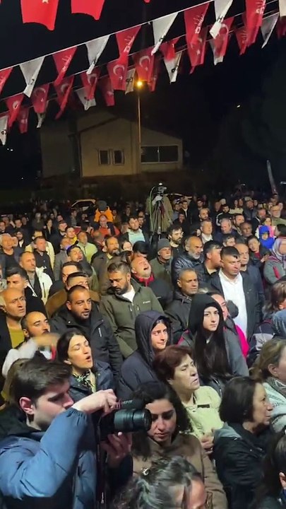BELEDİYE BAŞKANI VE BAŞKAN ADAYI ÇETİN AKIN ERGENEKON MAHALLESİNDE HALKA HİTAP ETTİ
