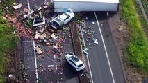 Three dead after horror five-vehicle collision in QLD wide bay region