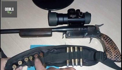 cal 38-70 caseiro com 7.7 grains de pólvora