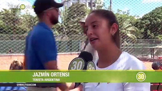17-07-19 Representantes de diferentes países disfrutan de la Copa Ciudad de Medellín de Tenis de Campo