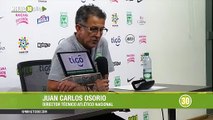 22-07-19 Osorio explicó por qué ubicó a Cristian Mafla de extremo en el partido Nacional  Bucaramanga
