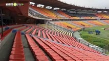 Así quedó el estadio Atanasio Girardot tras los disturbios_1