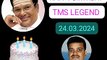 HAPPY BIRTHDAY TO TMS LEGEND SINGAPORE TMS FANS M.THIRAVIDA SELVAN SINGAPORE SONG 46