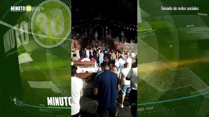 Gamero y Macalister le prendieron vela a la Virgen de la Milagrosa en la Aguacatala