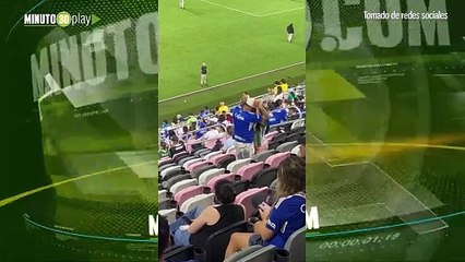 Qué belleza hinchas de Nacional y Millonarios dieron ejemplo en la tribuna en EEUU