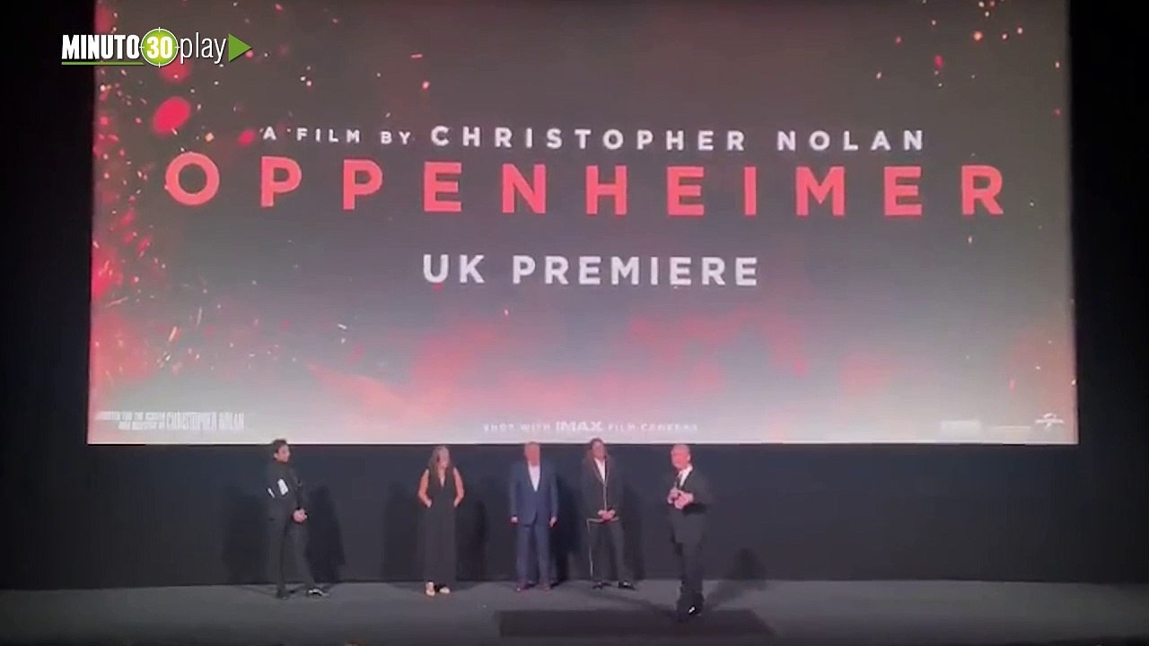 En Londres Actores de Oppenheimer abandonan Premier por huelga Hollywood