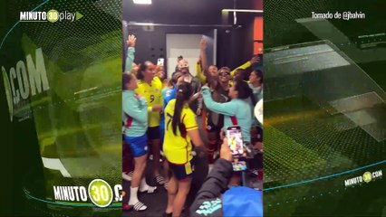 J Balvin les llegó de sorpresa a las jugadoras de la Selección Colombia