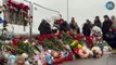 Los rusos lloran a las víctimas del ataque terrorista en Moscú