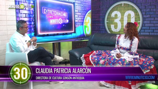 Claudia Patricia Alarcón, directora cultural del Municipio de Sonsón