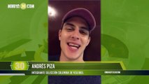 REPORTAJE 3 Voleibolista Andrés Piza reveló anécdotas del entrenamiento virtual