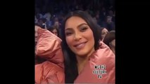 Niega beso Kanye West a Kim Kardashian en NBA All Star Game