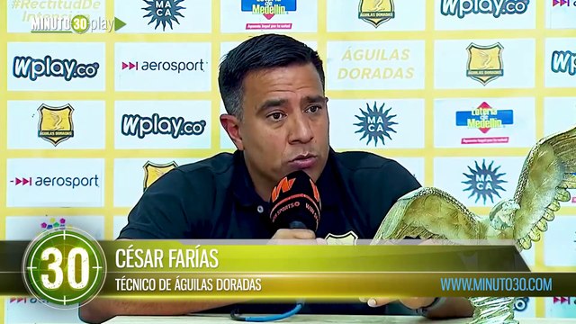 Esto es con seriedad César Farías sobre el triunfo de Águilas y el nuevo récord