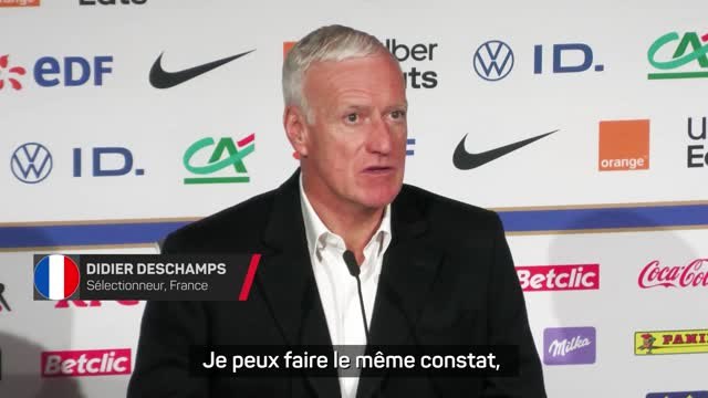 Bleus - Deschamps : Je m'en serais bien passé
