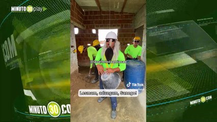 Albañiles se vuelven virales por usar sus herramientas para tocar canciones