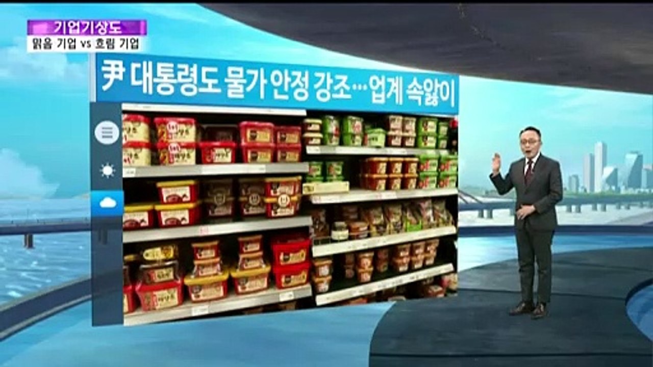 [기업기상도] 제철 만나 맑은 기업 vs 역풍 맞아 흐린 기업