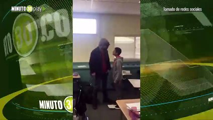 Un pequeñito le dio una golpiza a su abusador