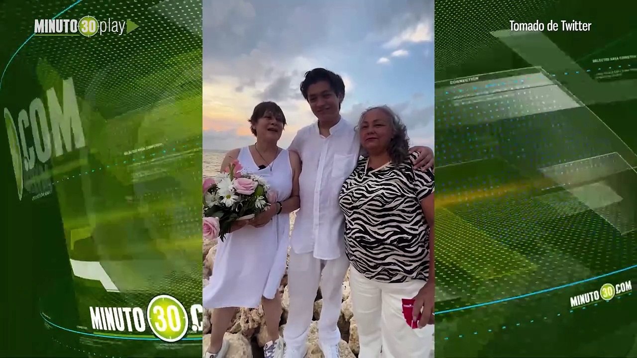 Después de tanto show, Alina Lozano se casó con Jim Velásquez en la playa