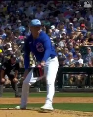 MLB: Gary Sánchez se fue para la calle con este batazo