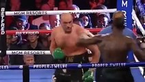 El KO de Tyson Fury a Deontay Wilder