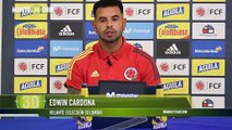 Edwin Cardona destaca su evolución, en su regreso a la Selección Colombia