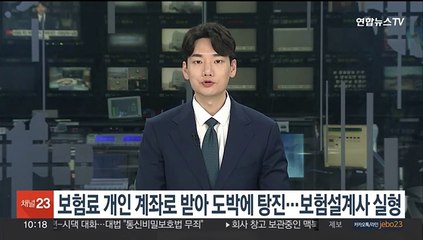 보험료 개인 계좌로 받아 도박에 탕진…보험설계사 실형