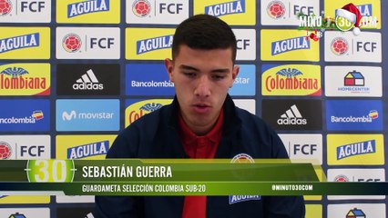Sebastián Guerra aspira a quedarse con un cupo en la Selección Colombia para el Sudmericano