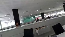 #VIDEO: Una oficina se sacude por completo durante sismo en Filipinas