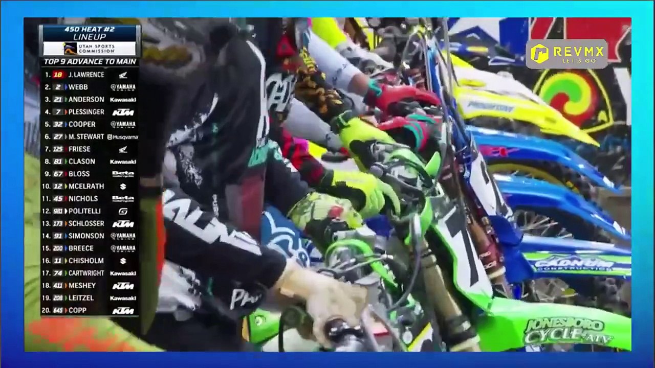 AMA Supercross 2024 Seattle 450SX Heat 2 Vidéo Dailymotion