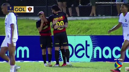 ABC 0X2 Sport - Gol de Zé Roberto - Copa do Nordeste- 23 03 2024