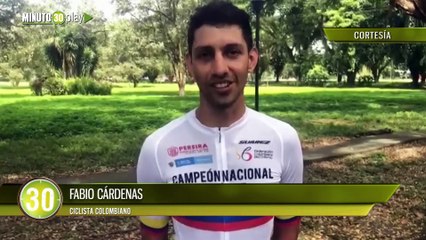 Fabio Cárdenas, campeón de la CRI en los Nacionales de ciclismo
