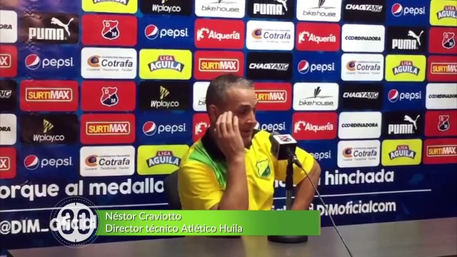 03-02-18 Reacciones Nestor Craviotto tras la derrota con Medellin