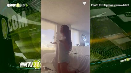 Ay Jisus Jessica Cediel es tendencia porque se grabó orando en Inglés mucha fe y poca ropa