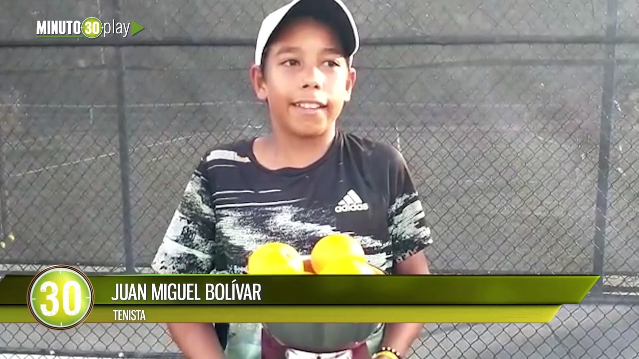 Qué orgullo  Niño paisa ganó premio en un campeonato de Tenis del mundo
